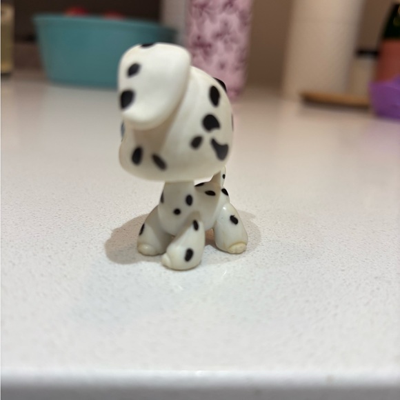 Littlest Pet Shop Dalmatian Figure - White and Black - Picture 3 of 4